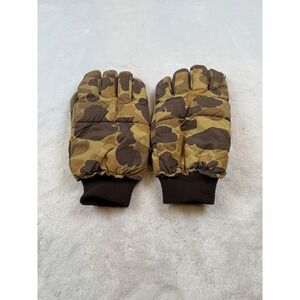 Grandoe Mens Camouflage Insulated Winter Gloves Size L